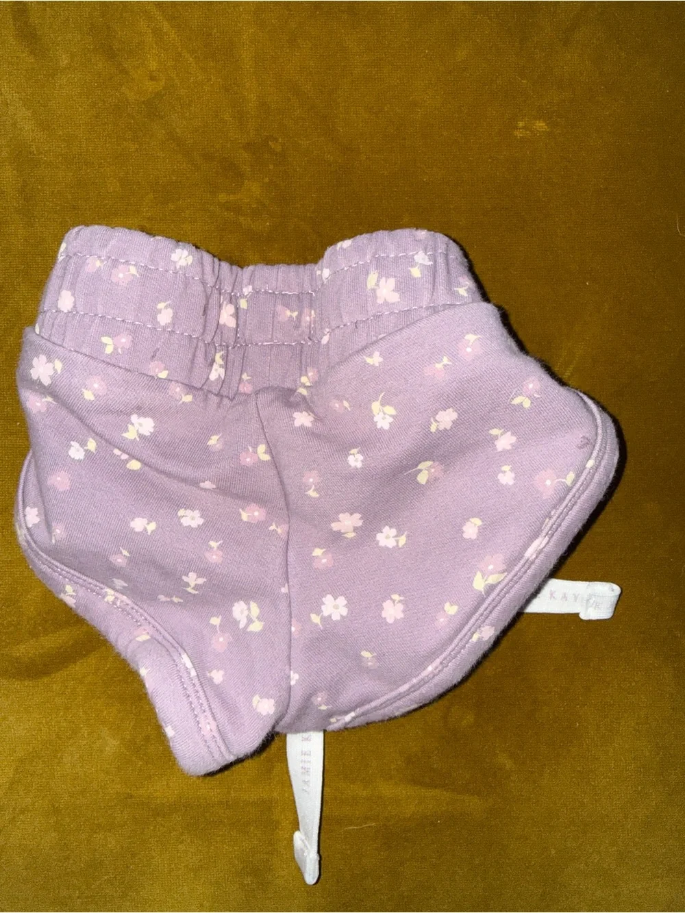Jamie Kay Lilac Floral Kids Drawstring Shorts
